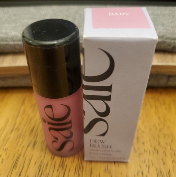 Saie Dew Blush Blendable Liquid Blush BABY/Cool Baby Pink. BNIB - Picture 3 of 4